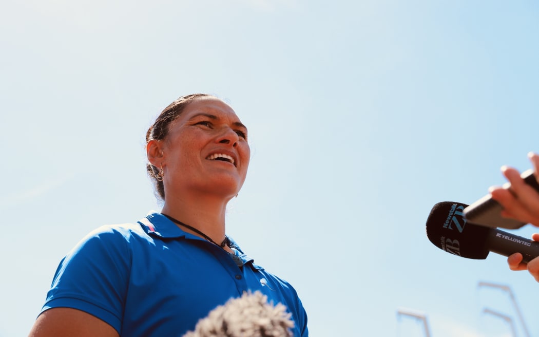 Two-time Olympic shot put champion Dame Valerie Adams