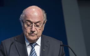 Sepp Blatter speaks at a news conference in Zurich on 2 June 2015.