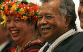 The Cook Islands Prime Minister Henry Puna