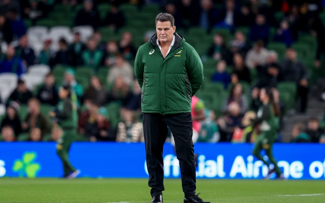 South Africa Director of Rugby Rassie Erasmus