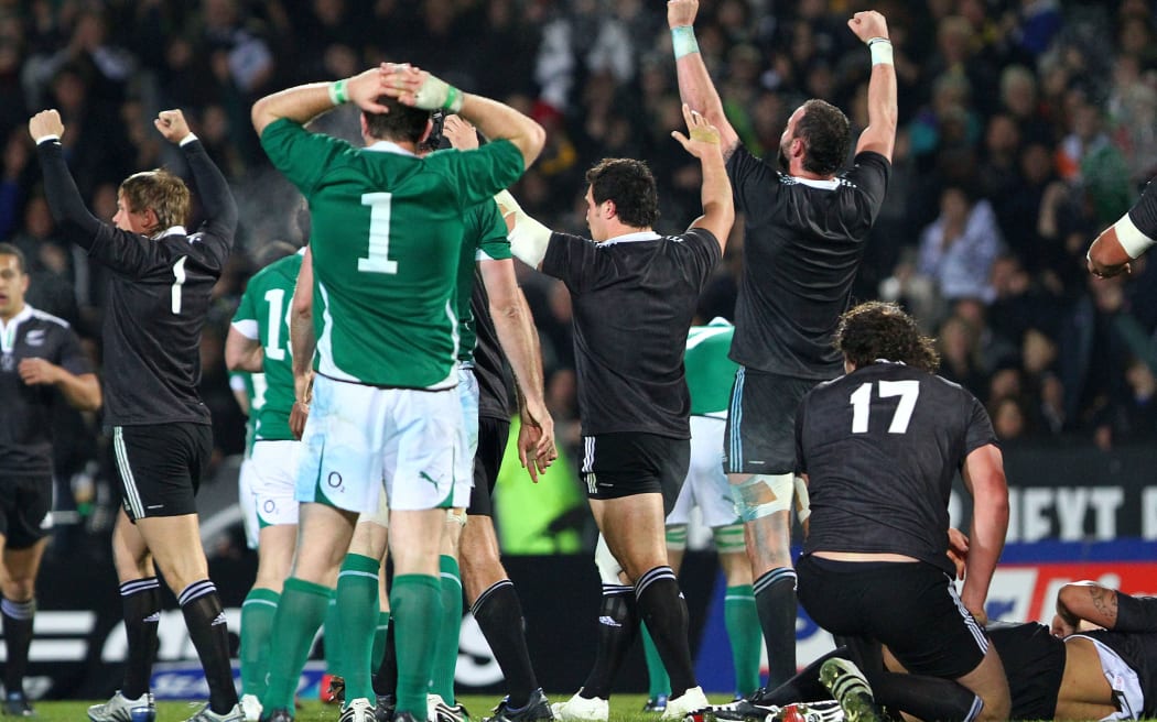 Maori All Blacks beat Ireland in Rotorua in 2010.
