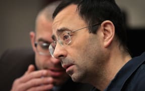 Larry Nassar in court to listen to victim impact statements during his sentencing hearing.