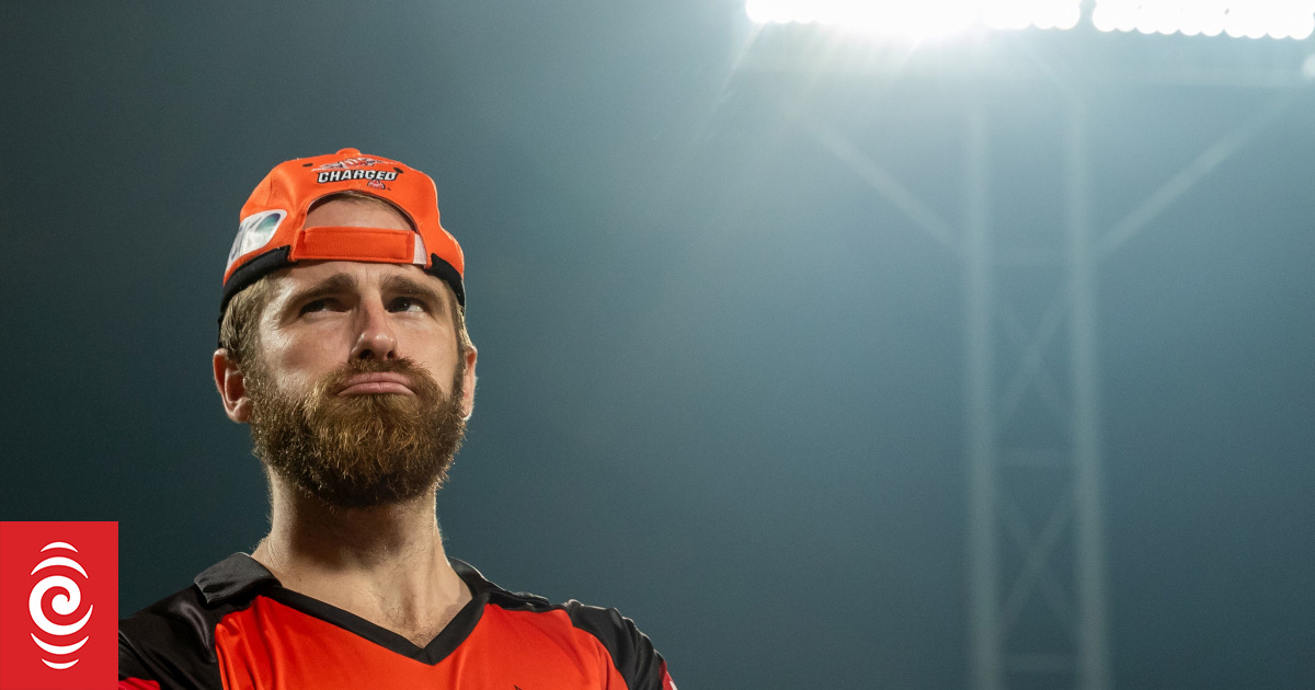 Sunrisers drop Kane Williamson