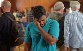 Tears of joy from Indian students facing deportation, as word spreads that immigration officials will not come today.