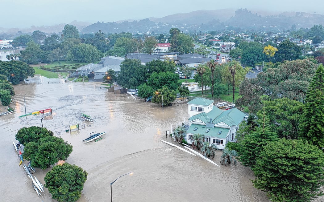 Gisborne's Waimatā River ballooned in size during Cyclone Gabrielle, putting homes and businesses on the line. Forest & Bird are challenging some of the typical practices used by councils to mitigate flood risk.