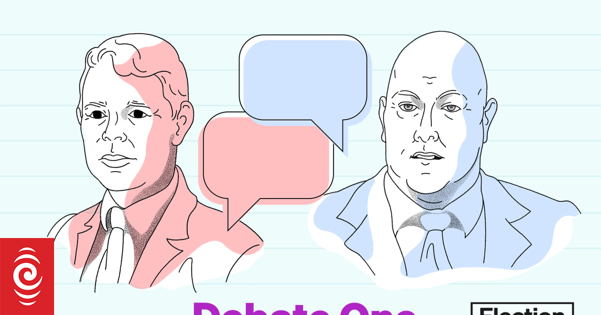 Hipkins vs Luxon: The first leaders' debate by the numbers - Vimarsana News