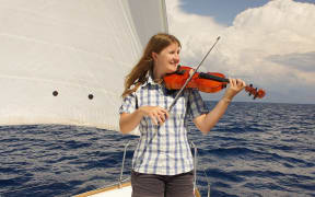 Scottish Fiddler Charlotte Naden.