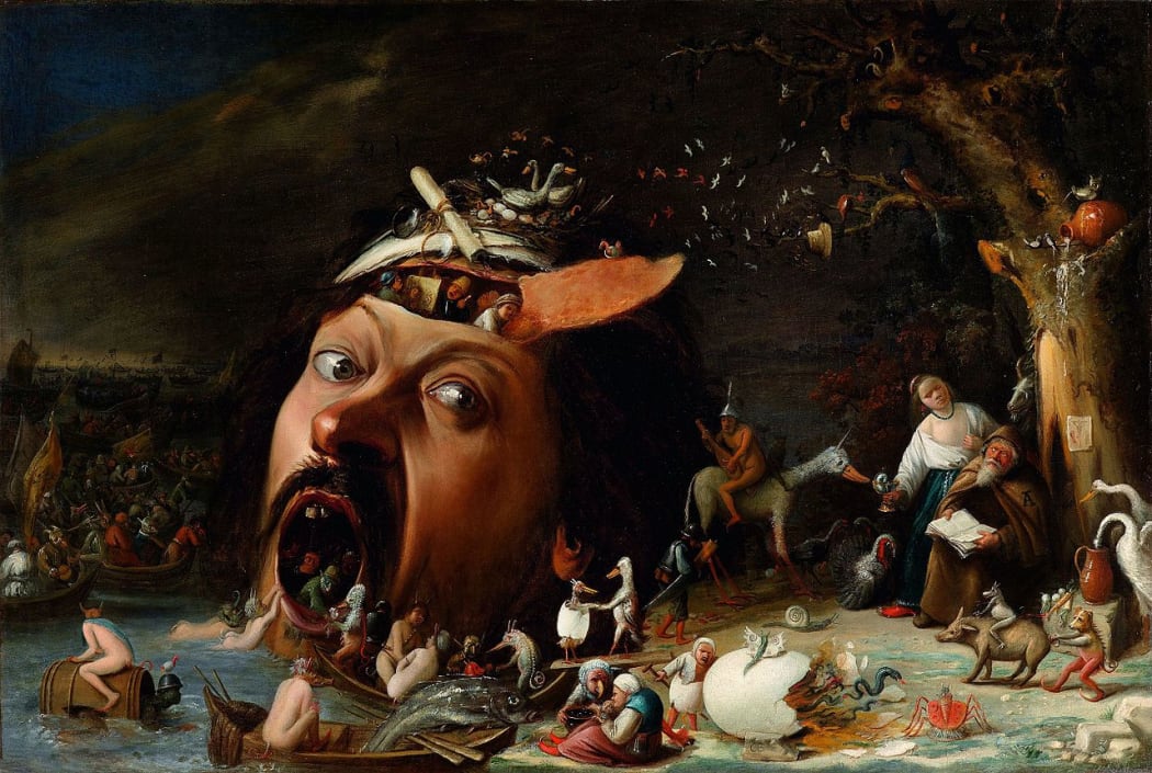 The Temptation of Saint Anthony  by Joos van Craesbeeck