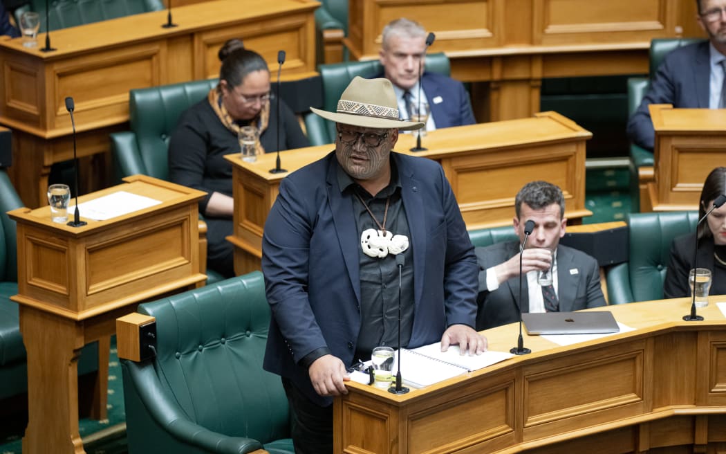 Rawiri Waititi, the Member of Parliament for Waiariki, Te Paati Māori.