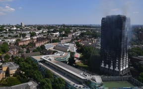 Grenfell Tower was left a burned-out husk after the blaze.