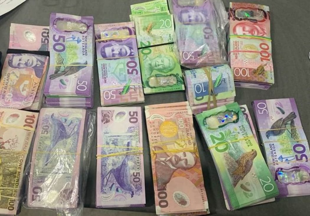 Police recovered more than $100,000 cash from the car.