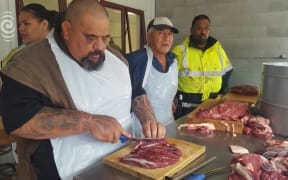 Edgecumbe flood victims given meat packages