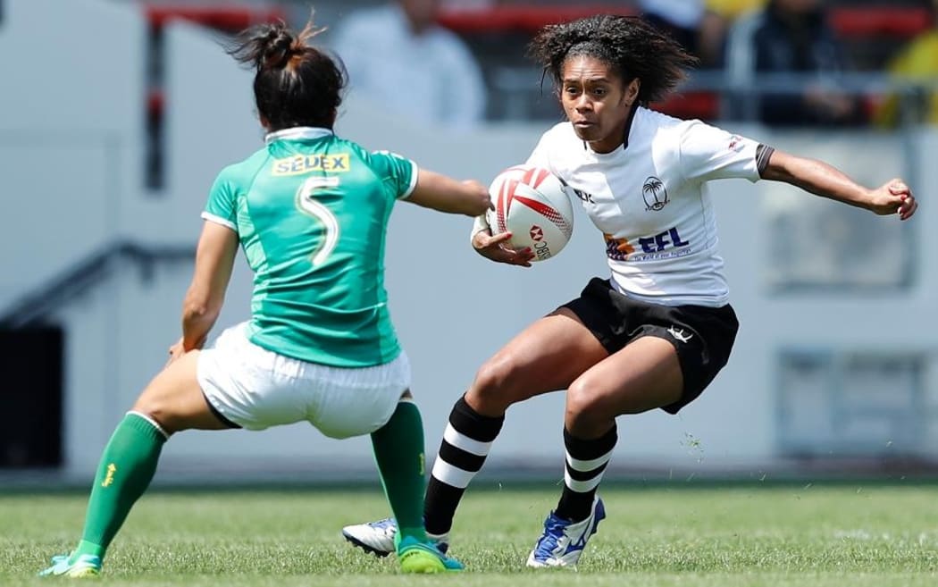 Fiji captain Ana Maria Roqica made the tournament Dream Team at the Kitakyushu Sevens.