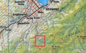 map of tasman dam site