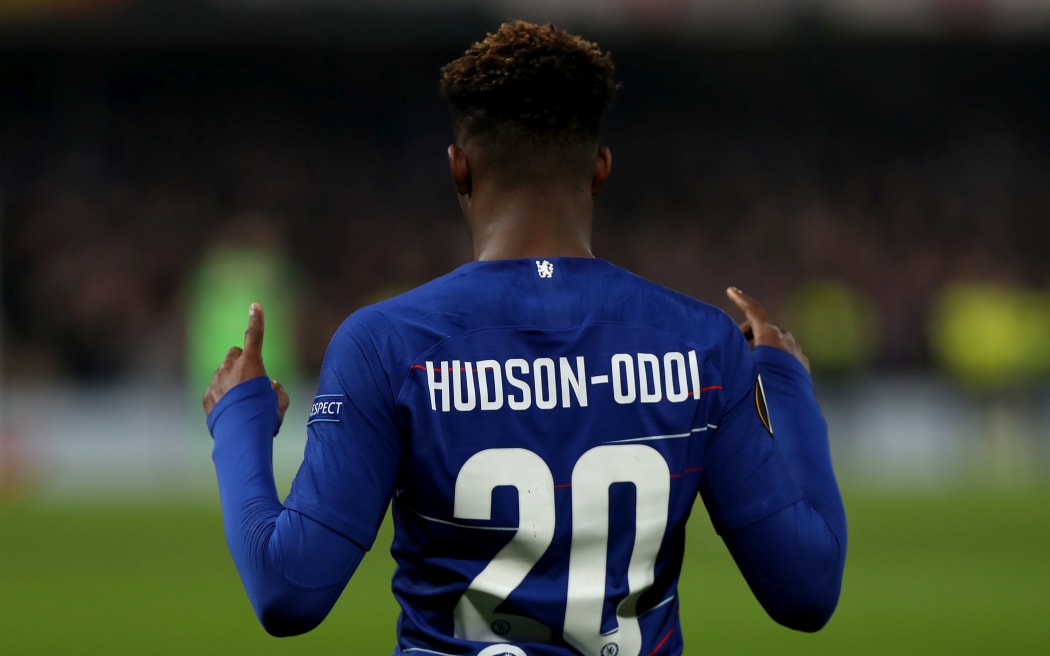 Chelsea and England footballer Callum Hudson-Odoi