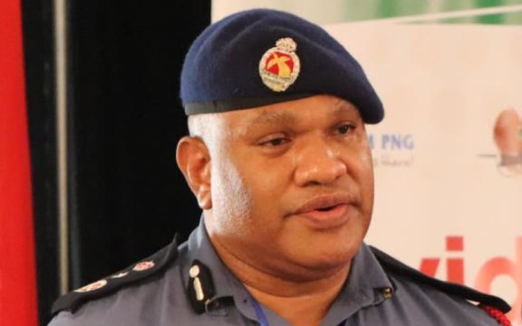 David Manning, PNG's State of Emergency Controller and Police Commissioner.