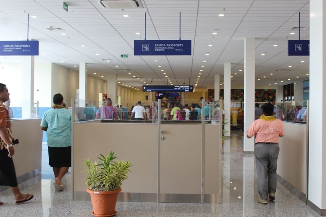 Faleolo Airport Upgrade indoors