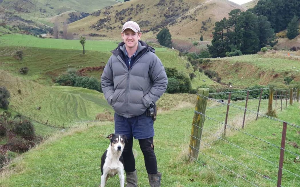 North Canterbury sheep and beef farmer, Dean Gardiner, and his heading dog Dot have made the final 12 in the Cobber Challenge.