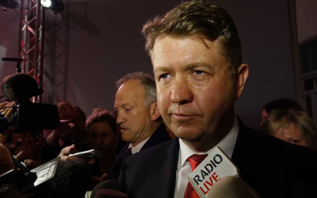 David Cunliffe thanked supporters and said he had congratulated John Key.