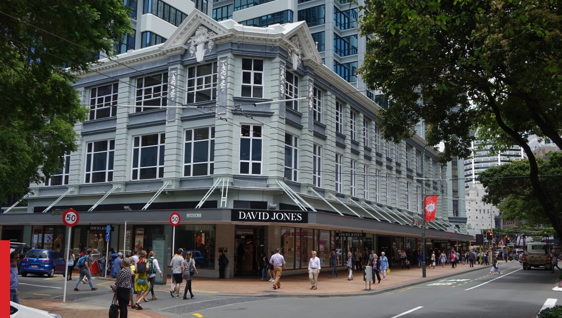 David Jones closing its doors in Wellington in one month RNZ