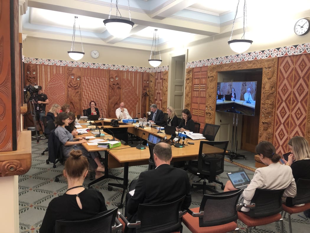 The Environment Select Committee during a briefing on reducing food waste in New Zealand.