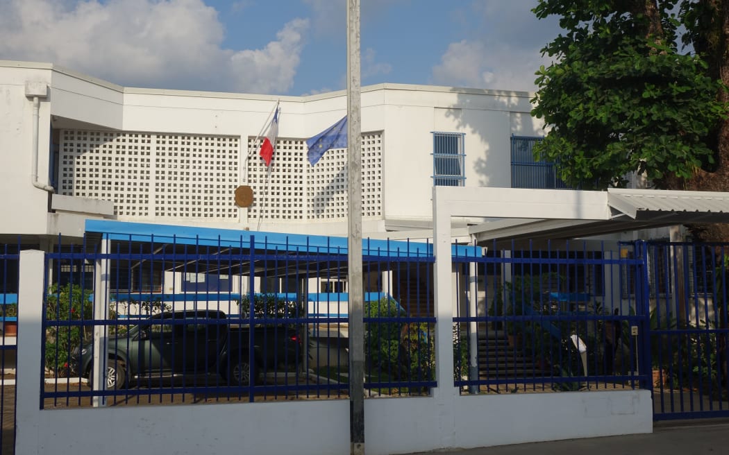 Le haut-commissariat de France dans la capitale du Vanuatu, Port Vila.