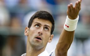 The 2015 Wimbledon tennis champion Novak Djokovic.