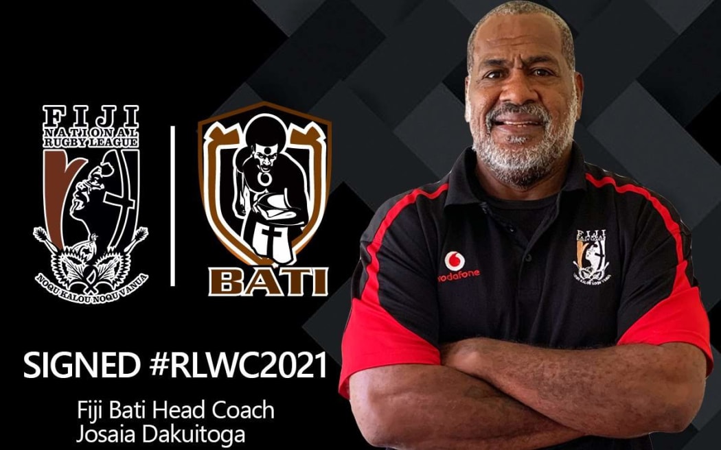 Dakuitoga appointed Fiji rugby league coach again | RNZ News