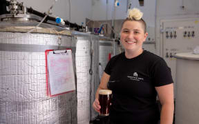 Charlotte Feehan, head brewer at Abandoned Brewery.