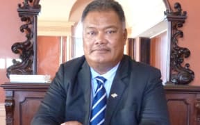 Tuvalu's Foreign Minister Taukelina Finikaso
