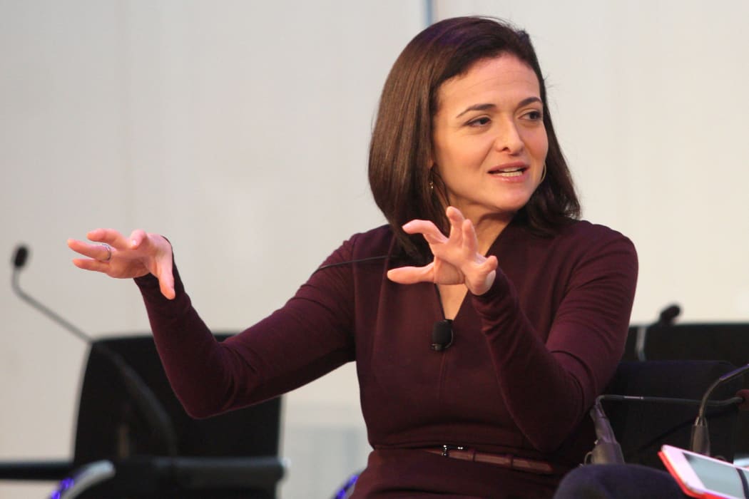 Facebook chief operating officer, Sheryl Sandberg.