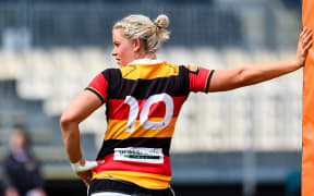 Chelsea Alley of Waikato during the Semi-Final of the Farah Palmer Cup, Womens rugby match Canterbury V Wiakato, AMI Stadium, Christchurch, New Zealand, 21st October 2017.Copyright photo: John Davidson / www.photosport.nz