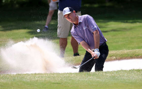 Nieuw-Zeelandse golfer Stephen Elker