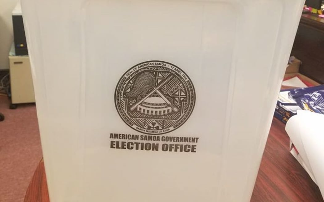New boxes and ballot for American Samoa elections RNZ News