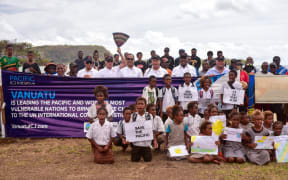 On day 2 of the summit in Port Vila as ministers and government officials join a community-led action.