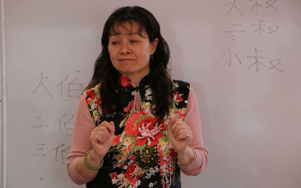 Mandarin Chinese teacher Waitsu Wu