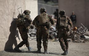 NZ Army soldiers carry out patrols at Marine Corps Base Camp Pendleton in California last year as part of exercise Dawn Blitz.