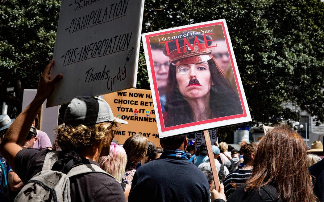 Jacinda Ardern was commonly depicted as a tyrant