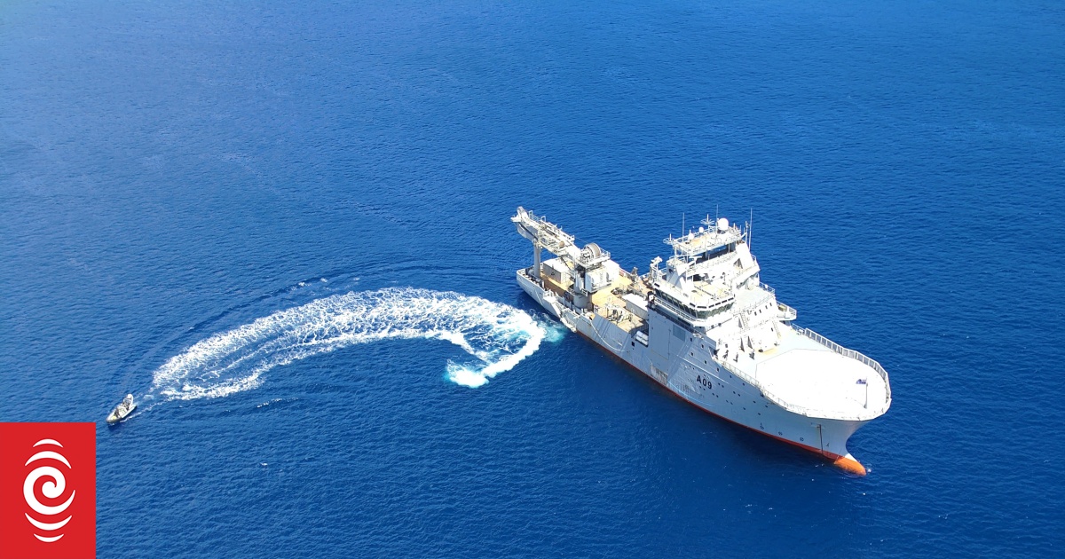 NZ Navy conduct Pacific operation to dispose submerged World War II bombs - Vimarsana News