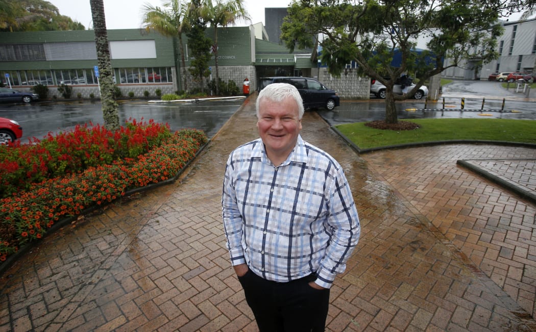 Alan Adcock, Whangarei District Council  general manager corporate at Forum North. 8 March 2019 Northern Advocate Photograph by Michael Cunningham