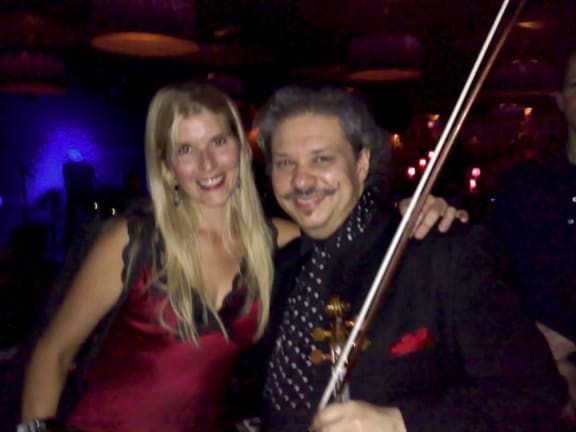 Fiona Pears and Roby Lakatos at Ronnie Scotts in 2008