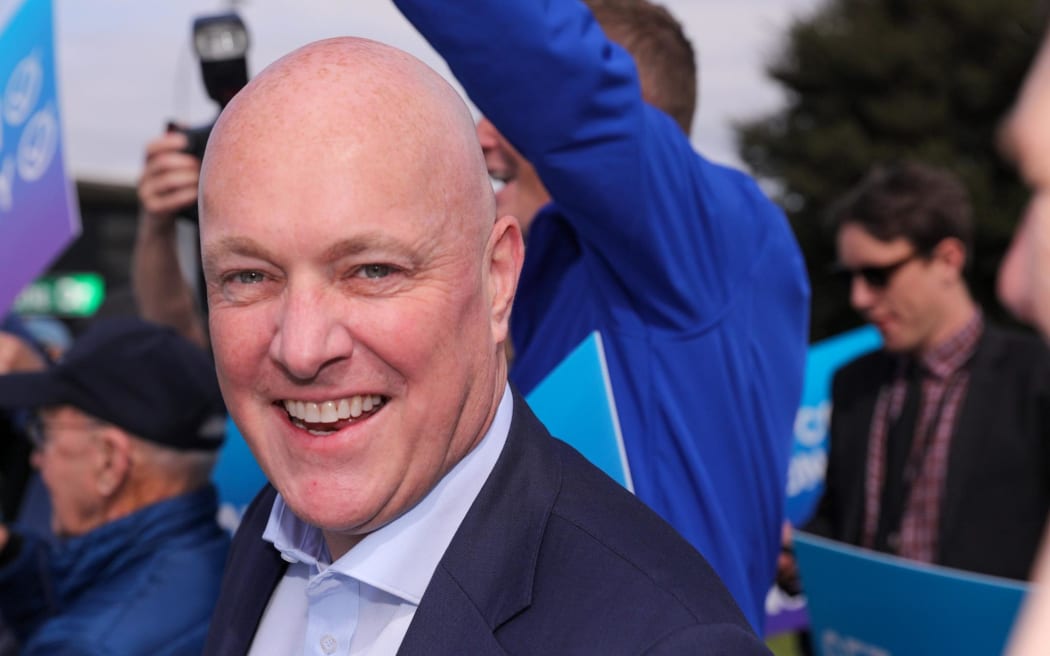 Christopher Luxon dismissive of prospect of ACT offering confidence-only deal | RNZ News