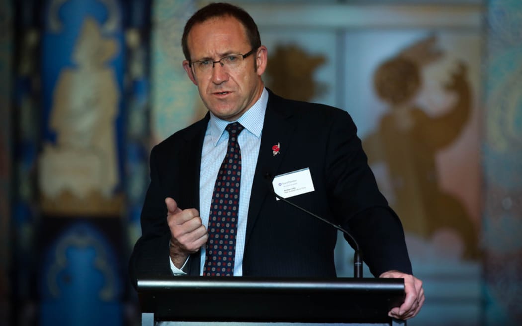 Andrew Little giving his Post Budget 2015 speech.