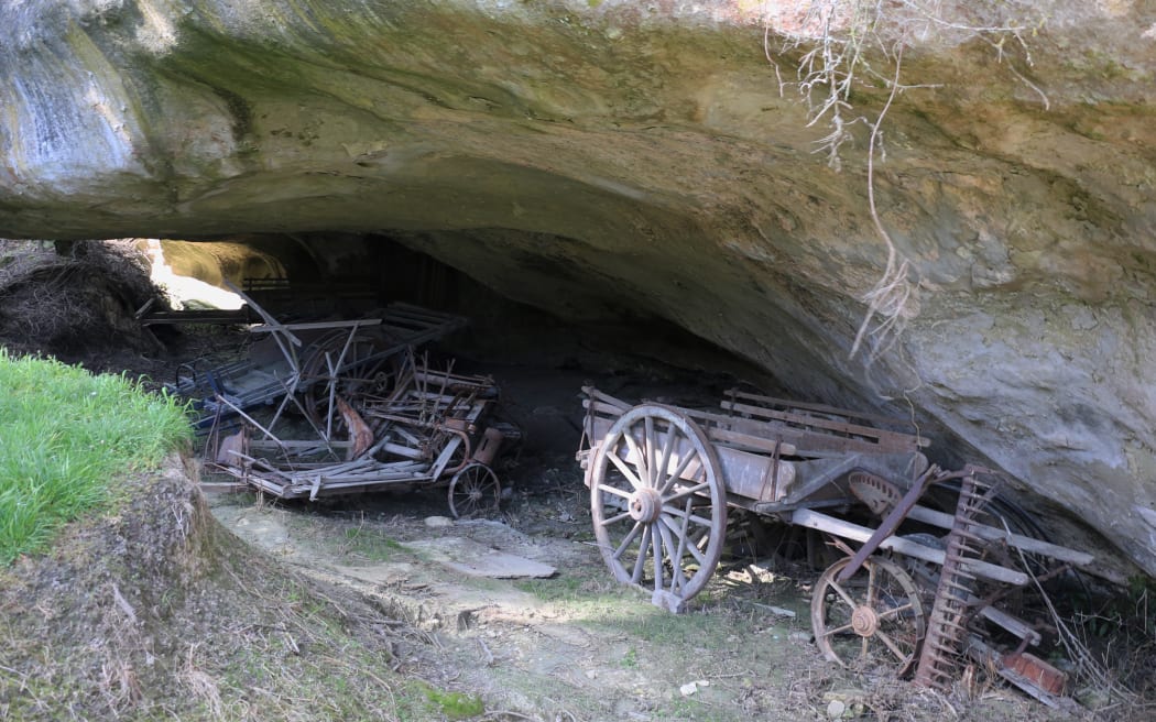 Cave of the forgotten farm implements