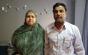Insha Aziz's mother Farissa Sattar and father M.A Aziz Khan.