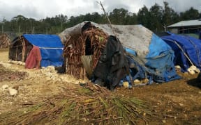 Shelter following the PNG earthquake