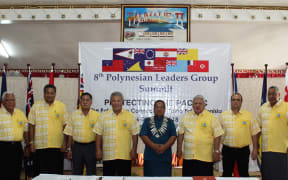 Polynesian Leaders Group summit in Tuvalu, 28 June 2018.