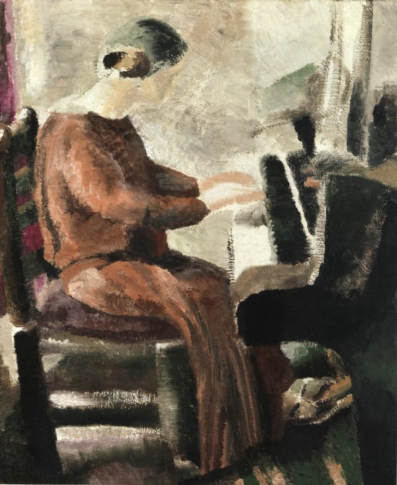 'Brahms / Vera Moore', a painting by Winifred Nicholson, c. 1930