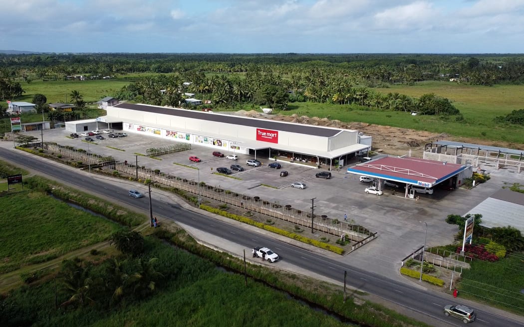 A Grace Road-owned supermarket in the town of Navua