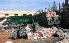 Syria aid convoy destroyed